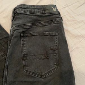 American eagle AE super hi-rise denim jegging